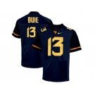 West Virginia Mountaineers Andrew Buie #13 College Football Elited Jersey - Blue