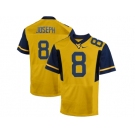 West Virginia Mountaineers Karl Joseph #8 College Football Elite Jerseys - Gold