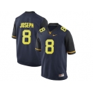 West Virginia Mountaineers Karl Joseph #8 College Football Limited Jerseys - Blue