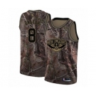 Youth Nike New Orleans Pelicans #8 Jahlil Okafor Swingman Camo Realtree Collection NBA Jersey