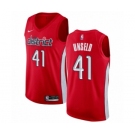 Youth Nike Washington Wizards #41 Wes Unseld Red Swingman Jersey - Earned Edition