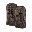 Youth Nike Utah Jazz #32 Karl Malone Swingman Camo Realtree Collection NBA Jersey