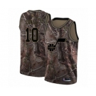 Youth Utah Jazz #10 Mike Conley Swingman Camo Realtree Collection Basketball Jersey