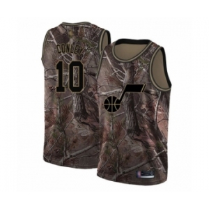 Youth Utah Jazz #10 Mike Conley Swingman Camo Realtree Collection Basketball Jersey