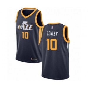 Youth Utah Jazz #10 Mike Conley Swingman Navy Blue Basketball Jersey - Icon Edition