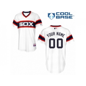 Youth Majestic Chicago White Sox Customized Replica White 2013 Alternate Home Cool Base MLB Jersey
