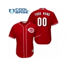 Women's Majestic Cincinnati Reds Customized Replica Red Alternate Cool Base MLB Jersey