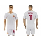 Roma #11 Kolarov Away Soccer Club Jersey