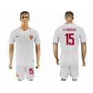 Roma #15 H.Moreno Away Soccer Club Jersey