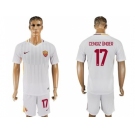 Roma #17 Cengiz Under Away Soccer Club Jersey