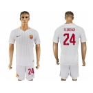 Roma #24 Florenzi Away Soccer Club Jersey