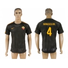 Roma #4 Nainggolan Sec Away Soccer Club Jersey