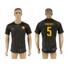 Roma #5 Paredes Sec Away Soccer Club Jersey