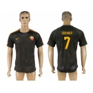 Roma #7 Grenier Sec Away Soccer Club Jersey