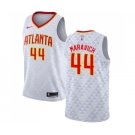 Youth Nike Atlanta Hawks #44 Pete Maravich Authentic White NBA Jersey - Association Edition