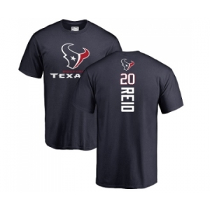 NFL Nike Houston Texans #20 Justin Reid Navy Blue Backer T-Shirt