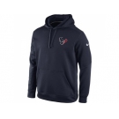 Houston Texans Nike Navy KO Chain Fleece Pullover Performance Hoodie