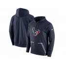 Men Houston Texans Nike Navy Champ Drive Vapor Speed Pullover Hoodie