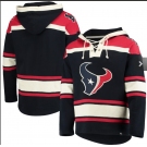 Men's Houston Texans Blank Navy Blue Team Color NFL Nike Hoodie