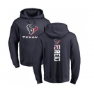 NFL Nike Houston Texans #20 Justin Reid Navy Blue Backer Pullover Hoodie