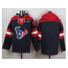 Nike Houston Texans Blank Navy Blue Player Pullover Hoodie