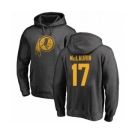 Football Washington Redskins #17 Terry McLaurin Ash One Color Pullover Hoodie