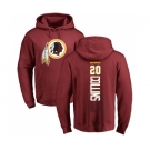 Football Washington Redskins #20 Landon Collins Maroon Backer Pullover Hoodie