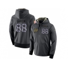 NFL Men's Nike Washington Redskins #88 Pierre Garcon Stitched Black Anthracite Salute to Service Player Performance Hoodie