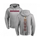 NFL Nike Washington Redskins #20 Ha Clinton-Dix Ash Backer Pullover Hoodie