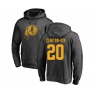 NFL Nike Washington Redskins #20 Ha Clinton-Dix Ash One Color Pullover Hoodie