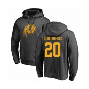 NFL Nike Washington Redskins #20 Ha Clinton-Dix Ash One Color Pullover Hoodie