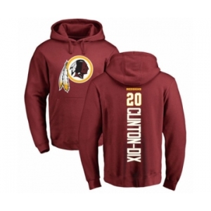 NFL Nike Washington Redskins #20 Ha Clinton-Dix Maroon Backer Pullover Hoodie