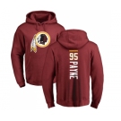 NFL Nike Washington Redskins #95 Da'Ron Payne Maroon Backer Pullover Hoodie