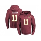 Nike Washington Redskins #11 DeSean Jackson Burgundy Red Name & Number Pullover NFL Hoodie