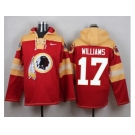 Nike Washington Redskins #17 Doug Williams Burgundy Red Player Pullover NFL Hoodie