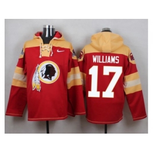 Nike Washington Redskins #17 Doug Williams Burgundy Red Player Pullover NFL Hoodie
