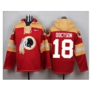 Nike Washington Redskins #18 Josh Doctson Burgundy Red Player Pullover NFL Hoodie