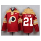 Nike Washington Redskins #21 Sean Taylor Burgundy Red Player Pullover NFL Hoodie