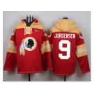 Nike Washington Redskins #9 Sonny Jurgensen Burgundy Red Player Pullover NFL Hoodie