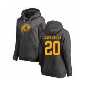 NFL Women's Nike Washington Redskins #20 Ha Clinton-Dix Ash One Color Pullover Hoodie