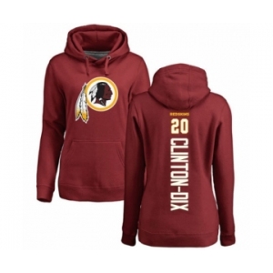 NFL Women's Nike Washington Redskins #20 Ha Clinton-Dix Maroon Backer Pullover Hoodie