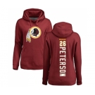 NFL Women's Nike Washington Redskins #26 Adrian Peterson Maroon Backer Pullover Hoodie