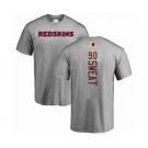 Football Washington Redskins #90 Montez Sweat Ash Backer T-Shirt