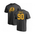 Football Washington Redskins #90 Montez Sweat Ash One Color T-Shirt