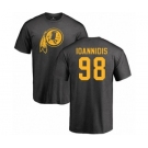 NFL Nike Washington Redskins #98 Matt Ioannidis Ash One Color T-Shirt