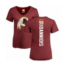 NFL Women's Nike Washington Redskins #98 Matt Ioannidis Maroon Backer T-Shirt