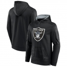 Men's Las Vegas Raiders Black On The Ball Pullover Hoodie