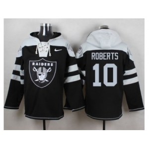 Nike Oakland Raiders #10 Seth Roberts Black Player Pullover NFL Hoodie