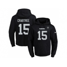 Nike Oakland Raiders #15 Michael Crabtree Black Name & Number Pullover NFL Hoodie