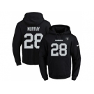 Nike Oakland Raiders #28 Latavius Murray Black Name & Number Pullover NFL Hoodie